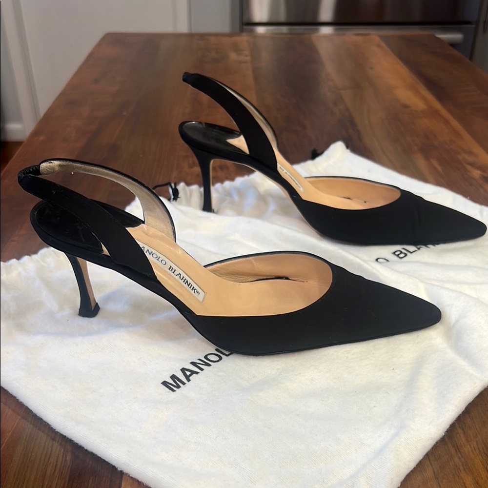 Manolo Blahnik Black Heels